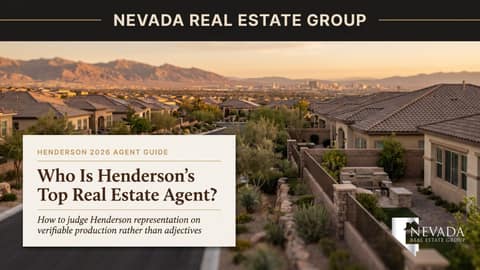 Who is the #1 Real Estate Agent in Henderson?