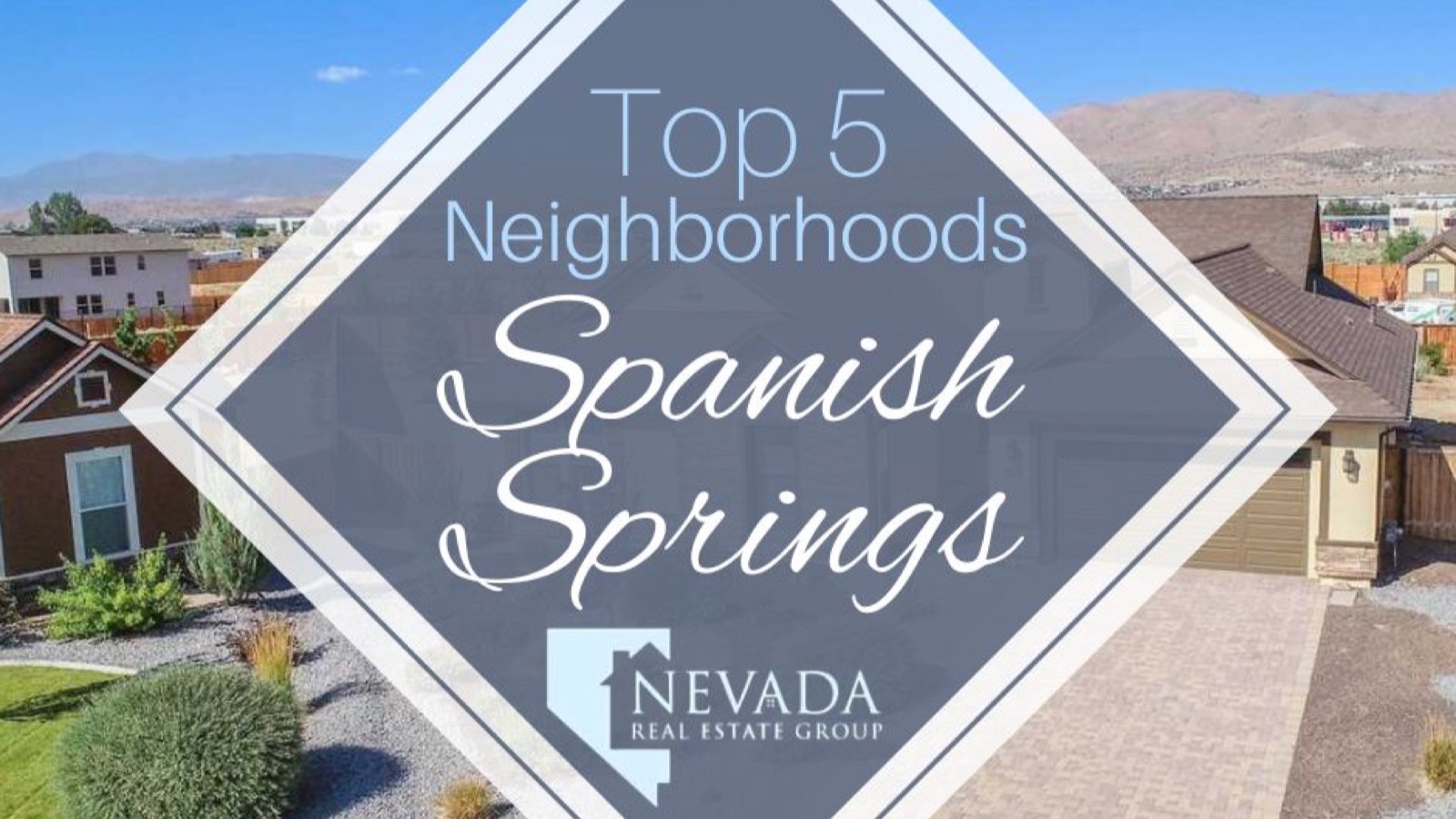 Spanish Springs neighborhood aerial view Sparks Nevada homes 2026