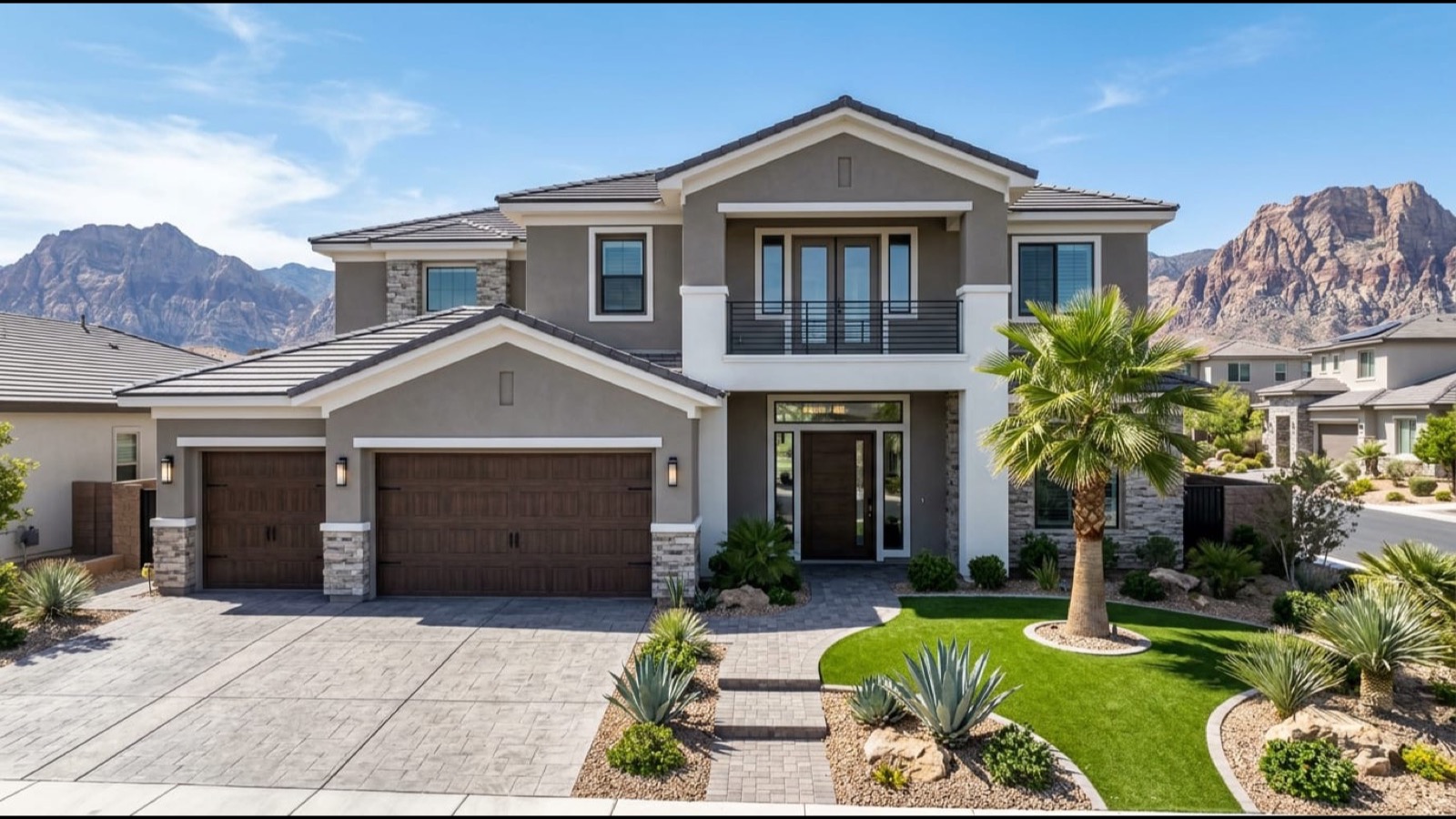 New luxury construction in Summerlin guard-gated community — two million dollar decision framework 2026