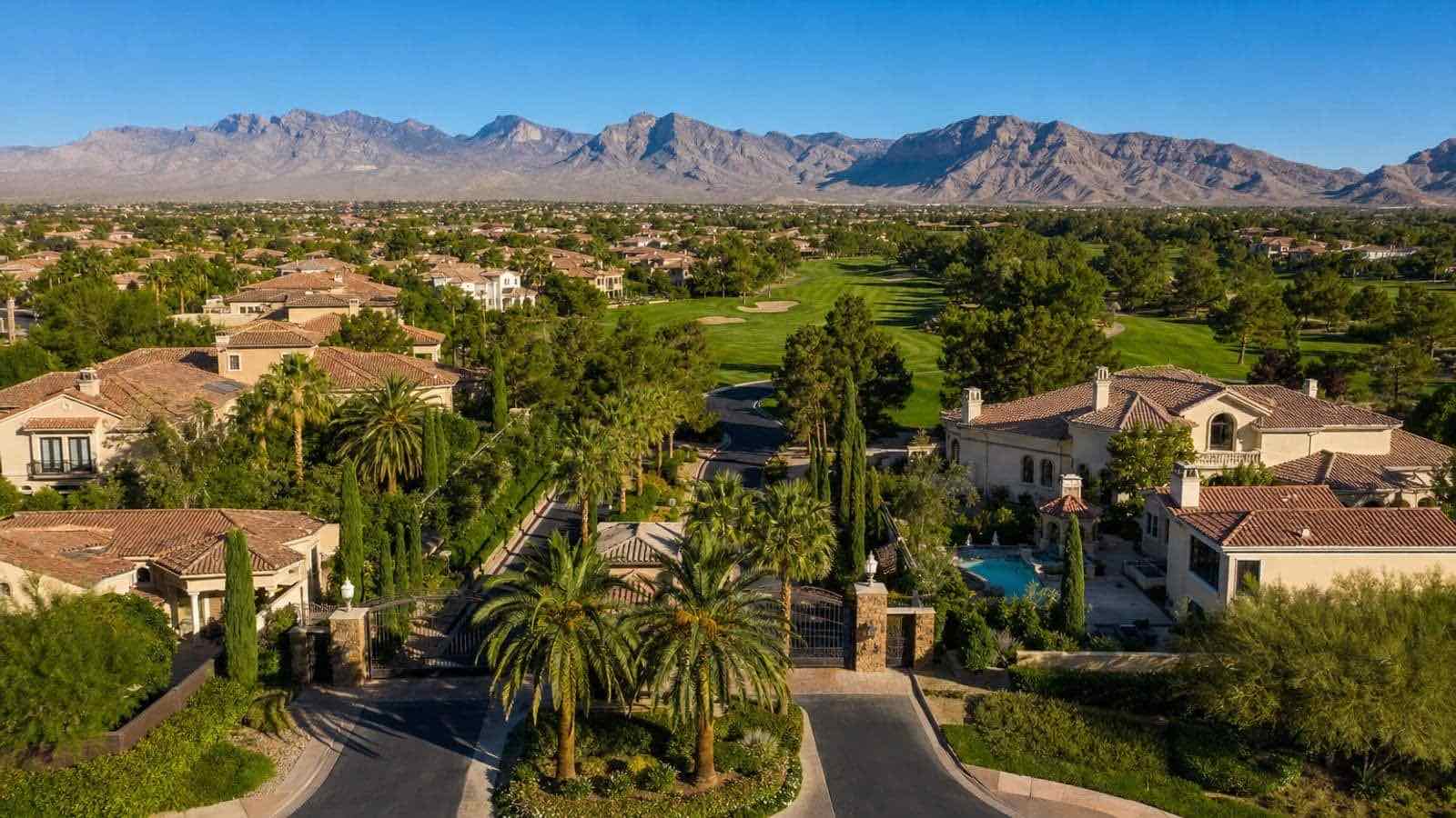Kyle Canyon Gateway community in North Las Vegas, Nevada