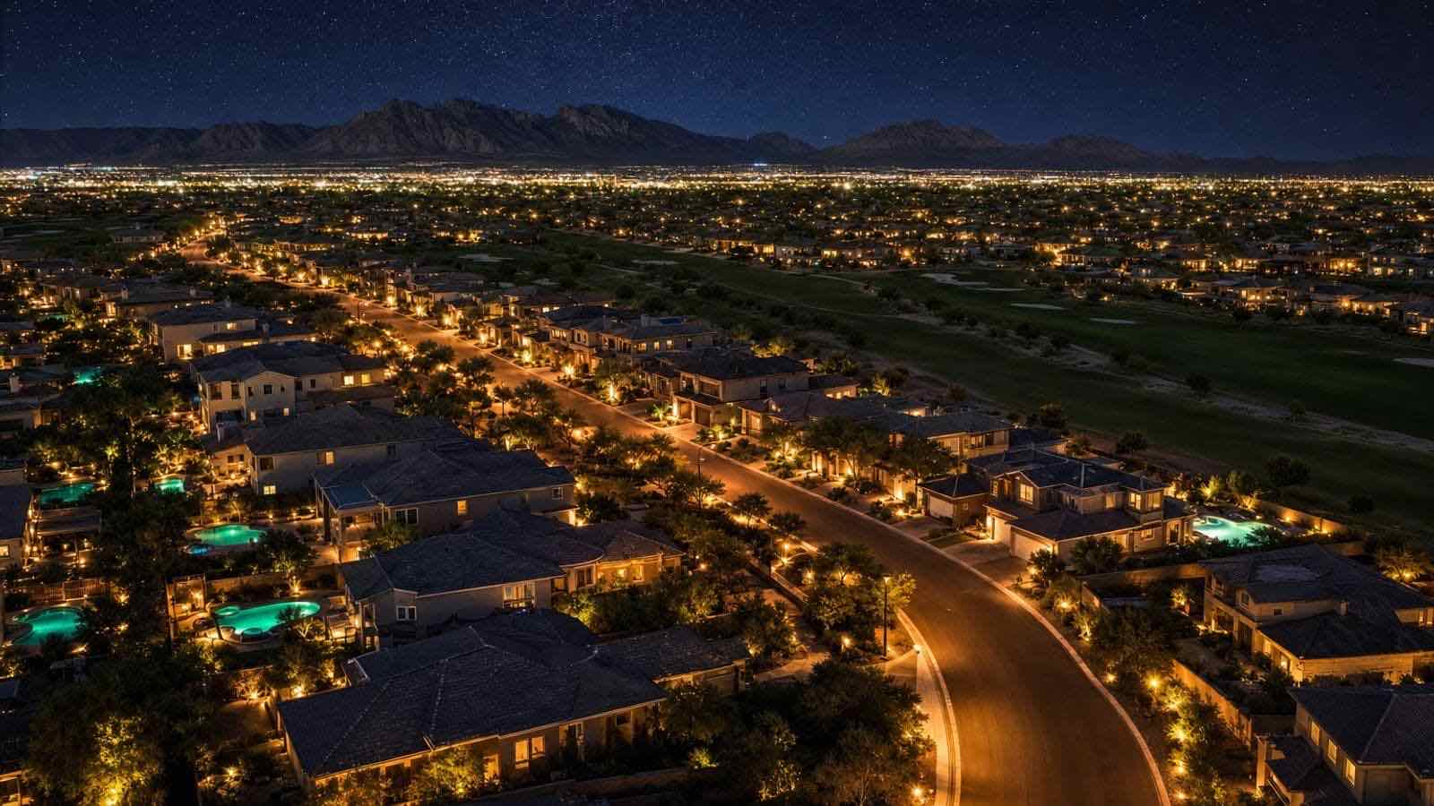 Aliante North community in North Las Vegas, Nevada