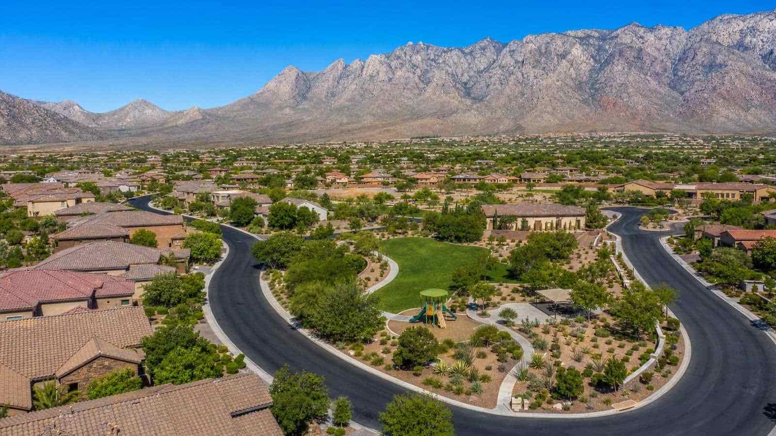 Sunrise Mountain Estates community in Las Vegas, Nevada