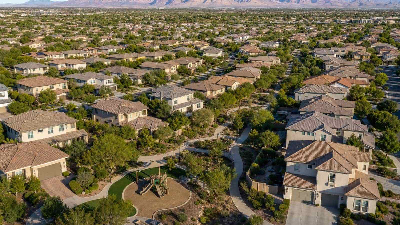 The Paseos community in Las Vegas, Nevada