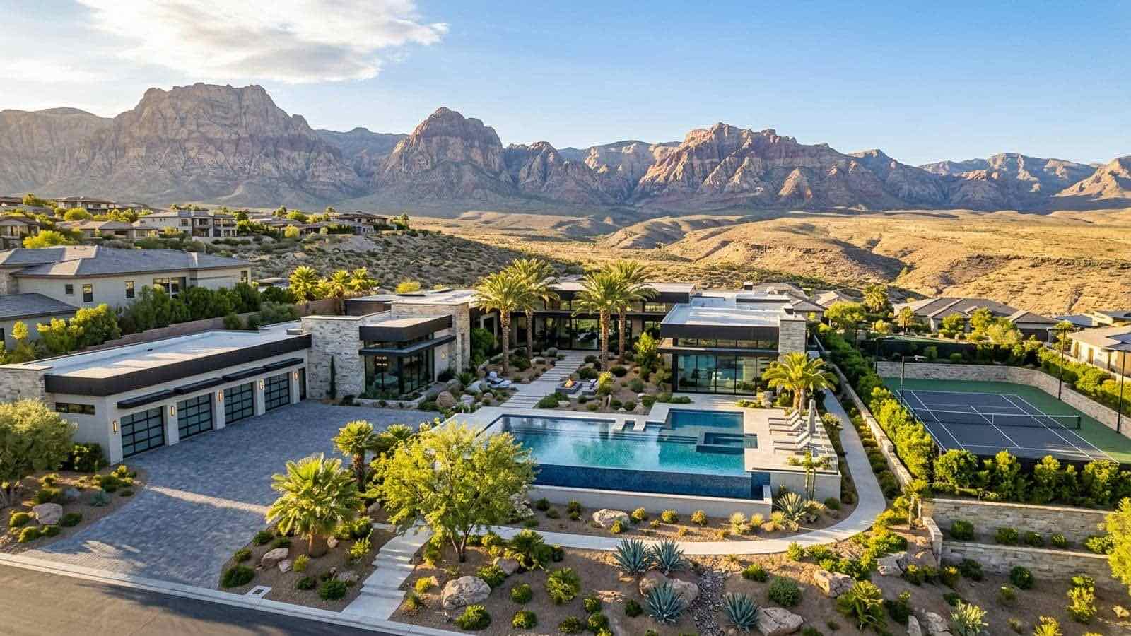 Villages at Tule Springs community in North Las Vegas, Nevada