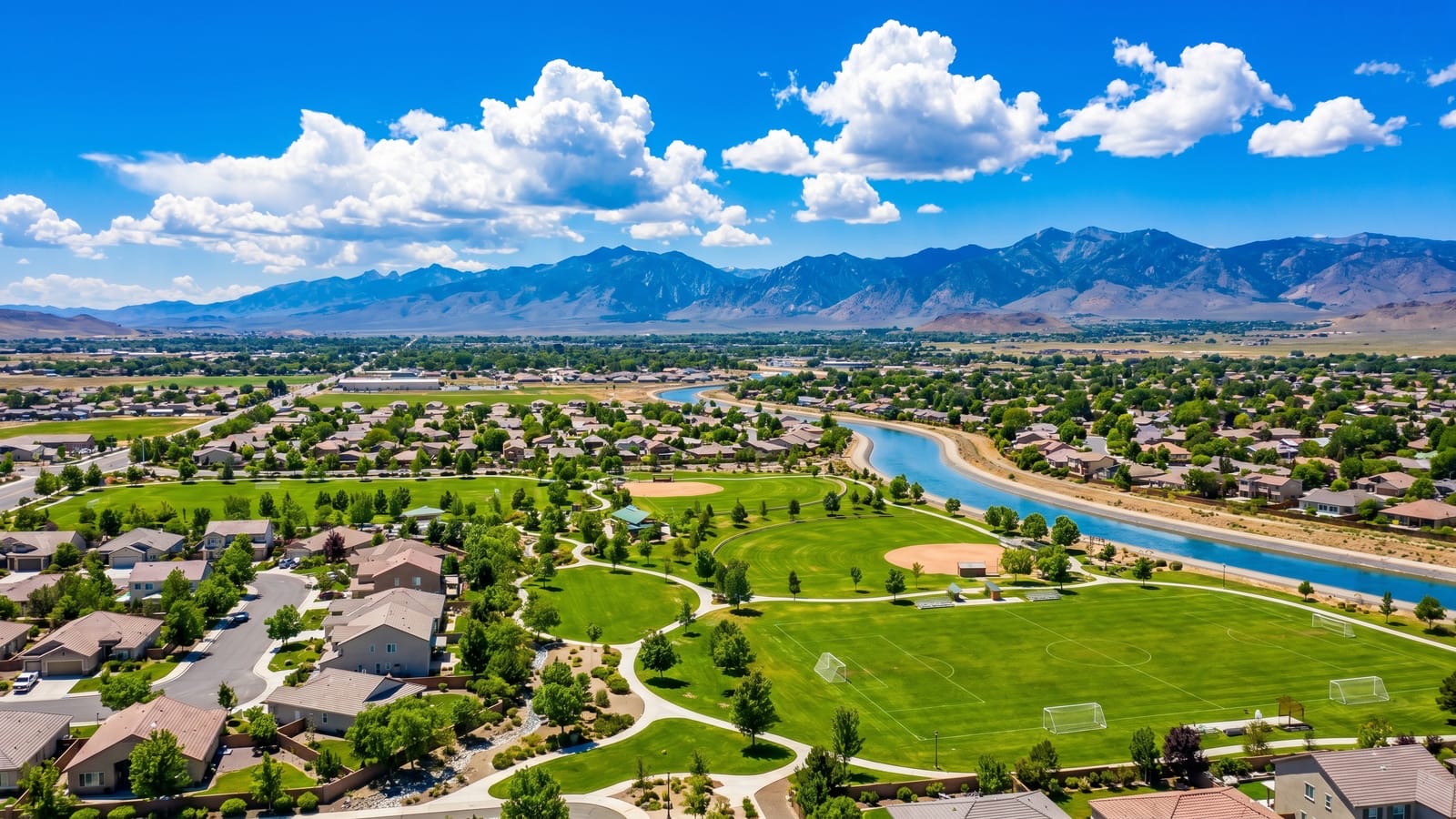 Silverland Estates community in Fernley, Nevada